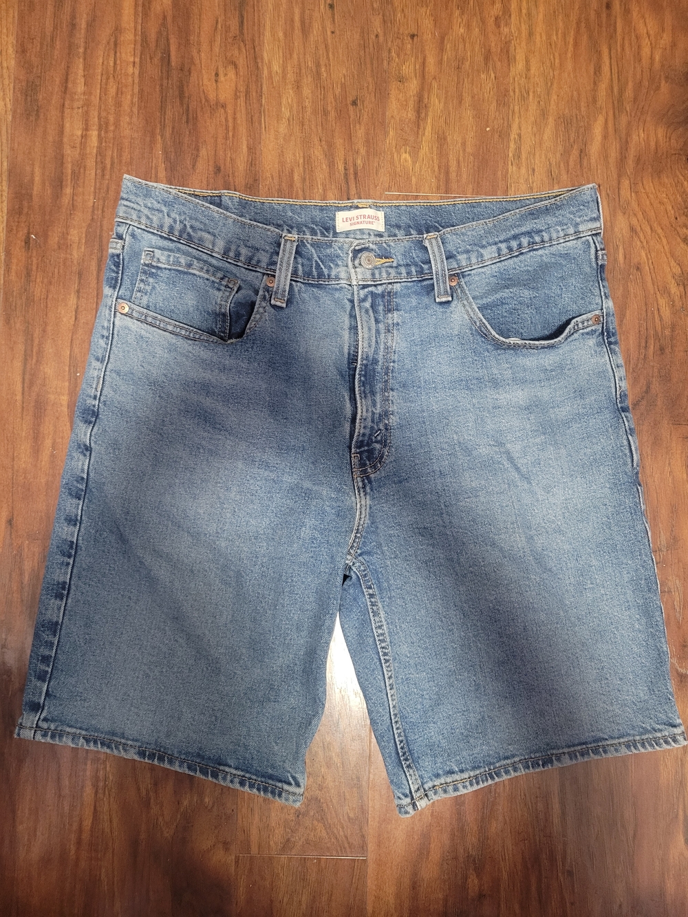 Levi's Light Blue Men's Denim Cutoff Shorts